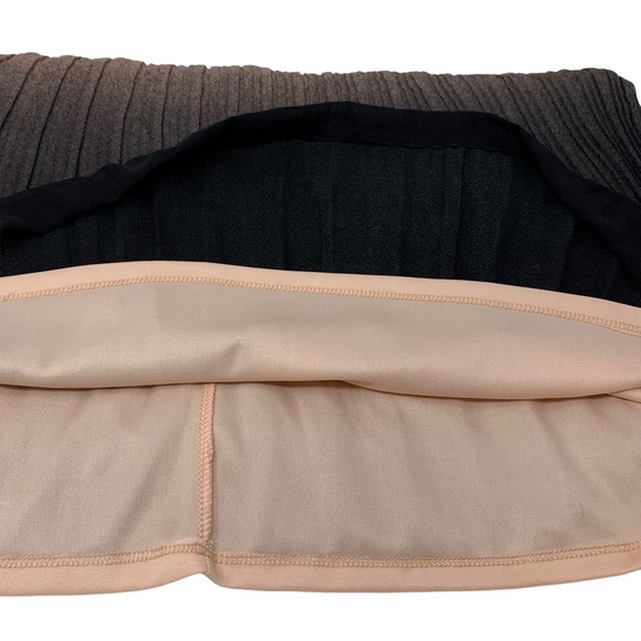 Mark. Peach Ombré Pleated A-Line Midi Skirt Size Small Petite - Picture 7 of 12